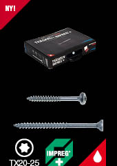 Assortment box Wood screw Impreg®+