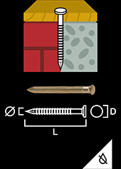 Skirting nail